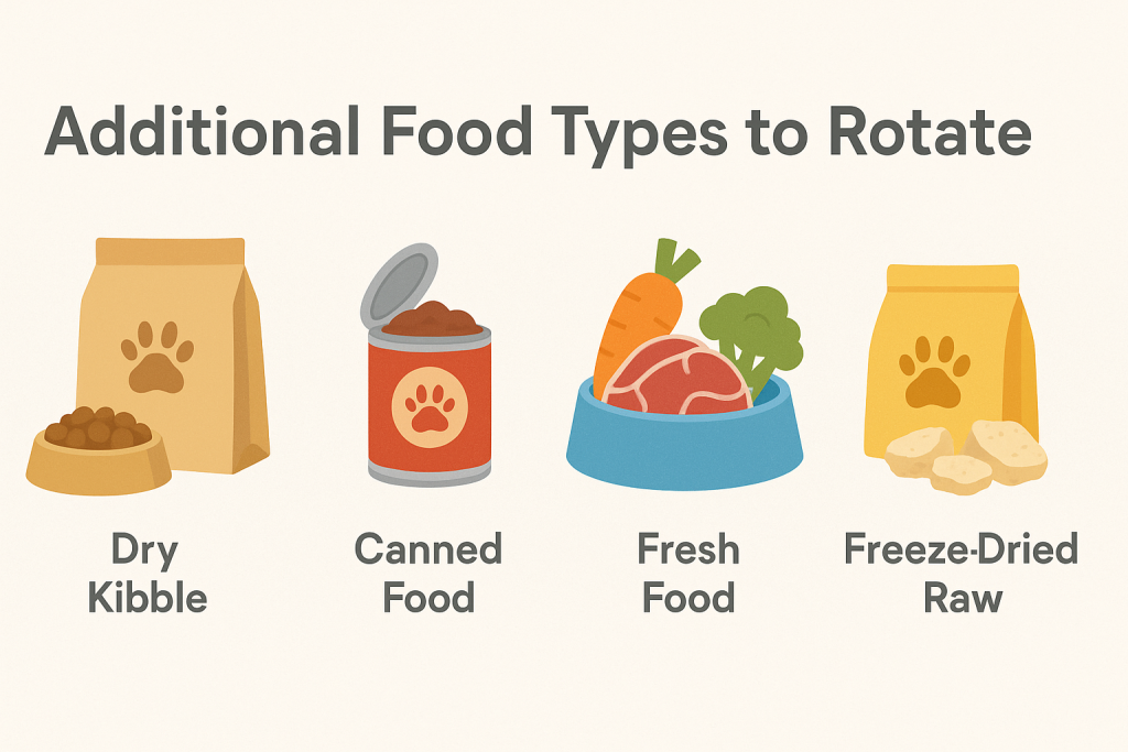 Additional Food Types to Rotate in Your Dog Diet