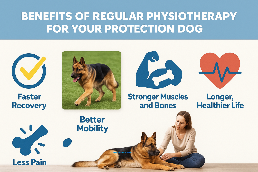 Benefits of Regular Physiotherapy for Your Protection Dog