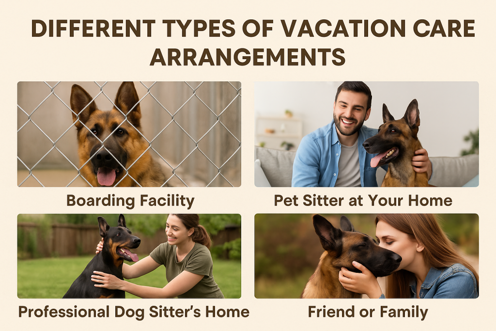 Different Types of Vacation Care Arrangements