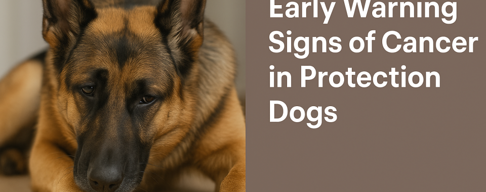 Early Warning Signs Of Cancer In Protection Dog