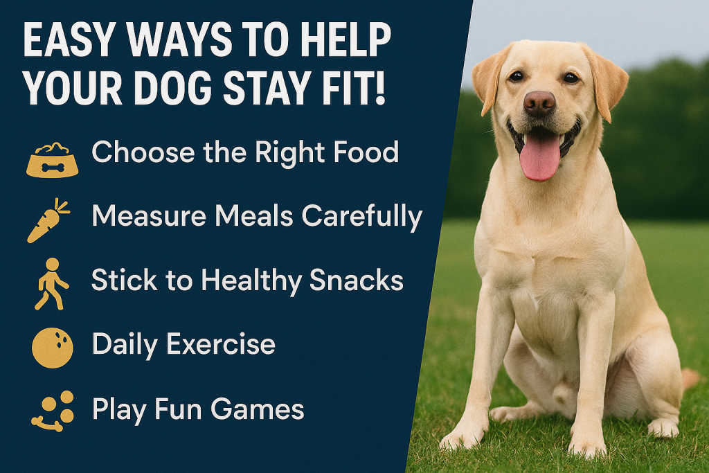 Easy Ways to Help Your Dog Stay Fit