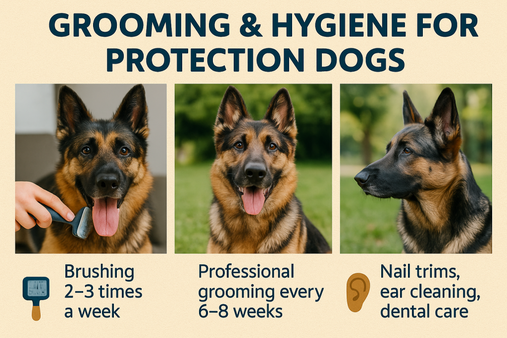 Grooming & Hygiene for Protection Dogs