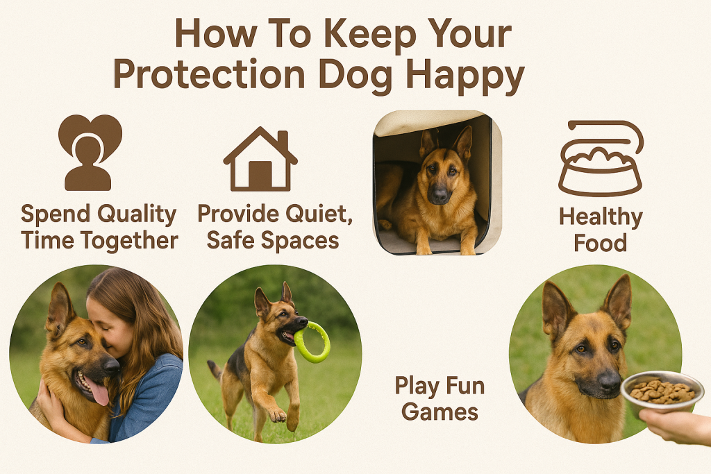 How To Keep Your Protection Dog Happy