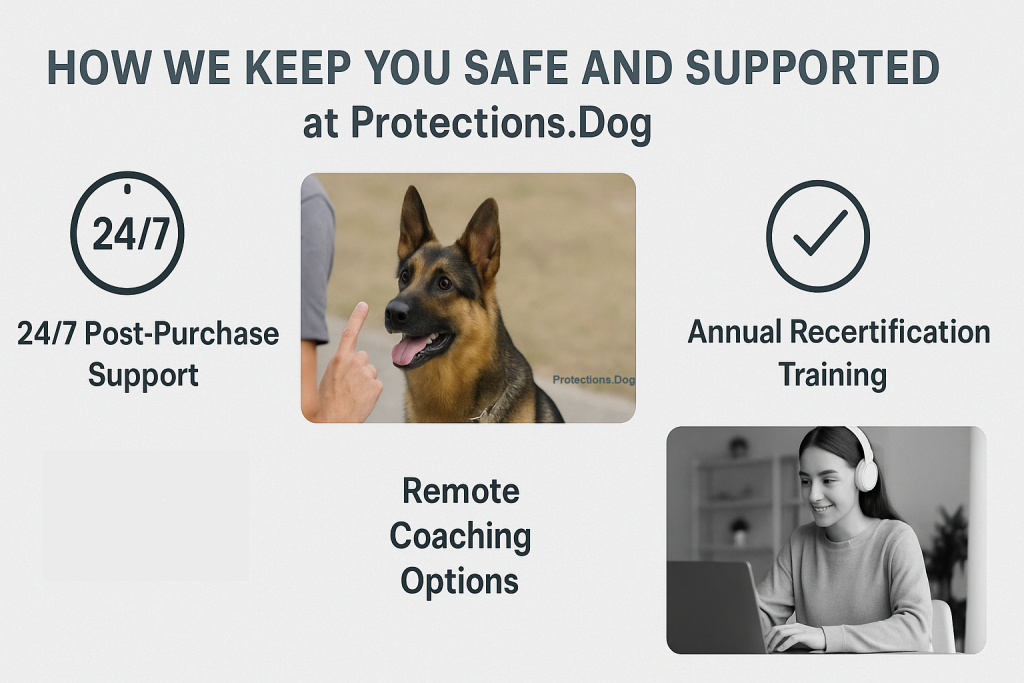 How We Keep You Safe and Supported at Protections.Dog
