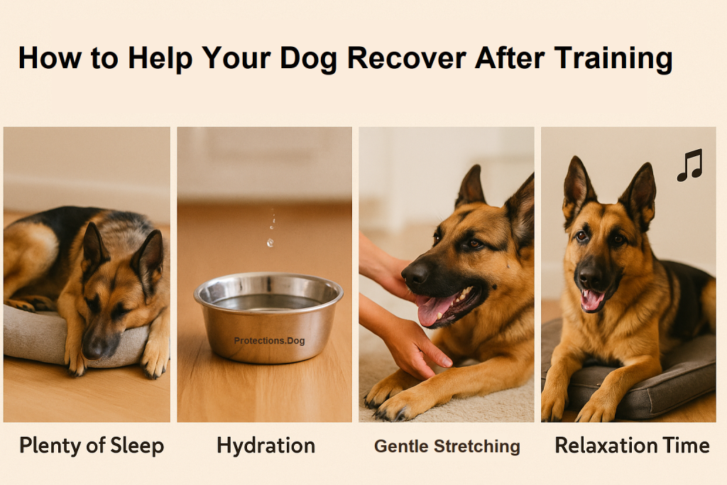 How to Help Your Dog Recover After Training