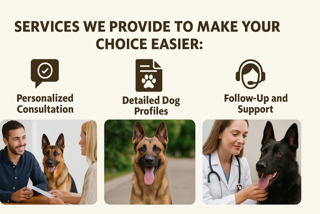 Services We Provide to Make Your Choice Easier