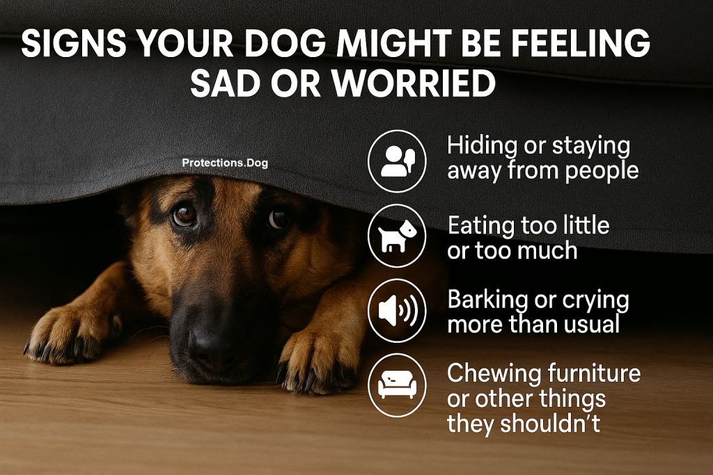Signs Your Dog Might Be Feeling Sad or Worried