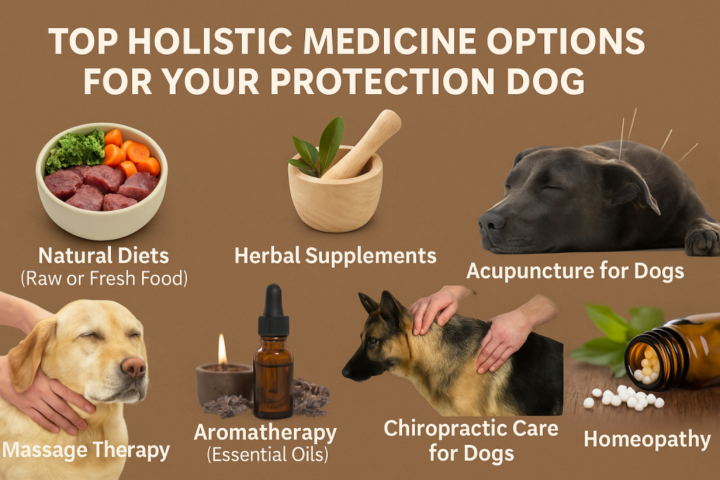 Top Holistic Medicine Options for Your Protection Dog