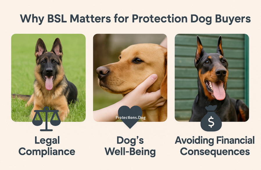 Why BSL Matters for Protection Dog Buyers