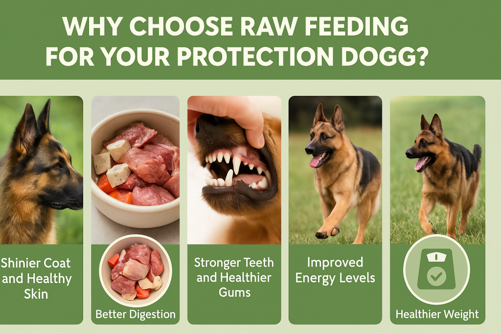 Why Choose Raw Feeding for Your Protection Dog