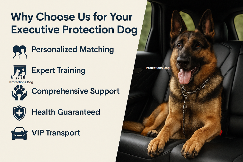 Why Choose Us for Your Executive Protection Dog