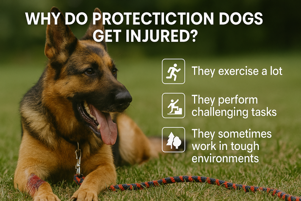 Why Do Protection Dogs Get Injured