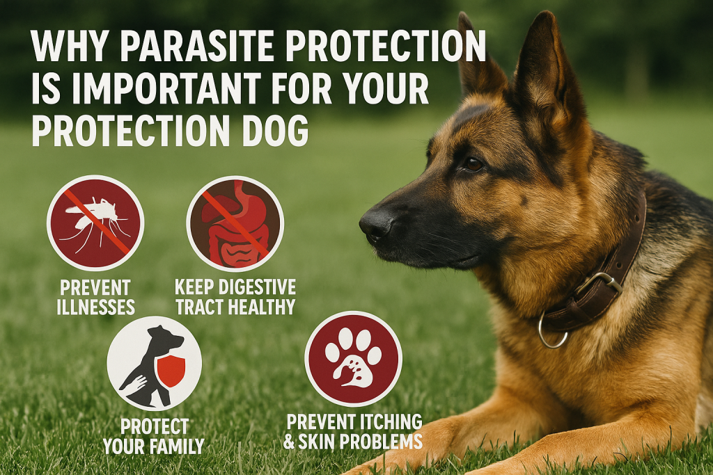 Why is Parasite Protection Important for Your Protection Dog