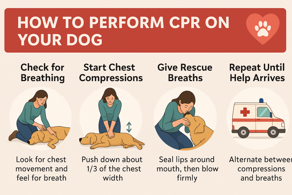 how to perform CPR on your dog