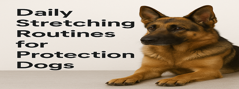 Daily-Stretching Routines for Protection Dogs